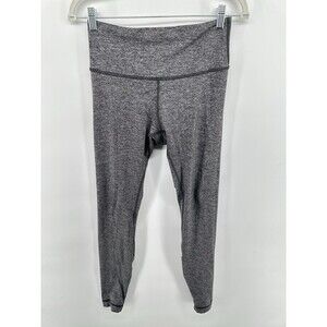 Lululemon Wunder HR Tight 29” Size 8 Gray Thick Soft Legging
